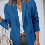 Elevate Your Office Look Stylish Casual Open Front Blazers for Work and Beyond 15