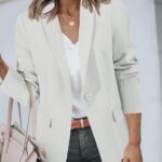 Elevate Your Office Look Stylish Casual Open Front Blazers for Work and Beyond 18