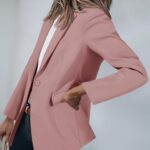 Elevate Your Office Look Stylish Casual Open Front Blazers for Work and Beyond 22