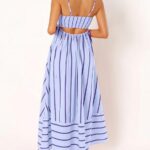 Embrace Effortless Charm in a Flowy Striped Spaghetti Strap Maxi_11