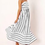Embrace Effortless Charm in a Flowy Striped Spaghetti Strap Maxi_13