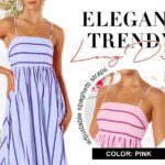 Embrace Effortless Charm in a Flowy Striped Spaghetti Strap Maxi_23