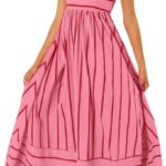 Embrace Effortless Charm in a Flowy Striped Spaghetti Strap Maxi_4