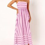 Embrace Effortless Charm in a Flowy Striped Spaghetti Strap Maxi_7