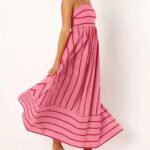 Embrace Effortless Charm in a Flowy Striped Spaghetti Strap Maxi_8