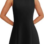 Sleeveless Chic Why the Boat Neck Mini Dress is a Summer Staple 03