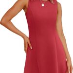 Sleeveless Chic Why the Boat Neck Mini Dress is a Summer Staple 06