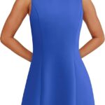 Sleeveless Chic Why the Boat Neck Mini Dress is a Summer Staple 08