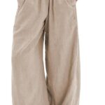 Stay Cool Comfy_ Women Linen Cotton Lounge Pants Palazzo Wide Leg 13