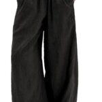 Stay Cool Comfy_ Women Linen Cotton Lounge Pants Palazzo Wide Leg 15