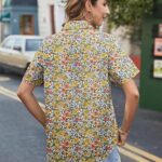 The Perfect Casual Blouse_ Cotton Linen V Neck Short Sleeve with Pocket 24