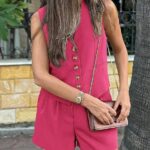 V Neck Waistcoat and Shorts Sets_ The Power Look of the Season 17