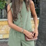 V Neck Waistcoat and Shorts Sets_ The Power Look of the Season 23