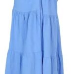 Vacation Chic_ Embrace Effortless Elegance in a Halter Tiered Maxi Dress with Pockets 04