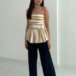 Y2K Dream Top_ The Strapless Peplum Tube with Bubble Ruffle Hem 01