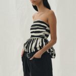 Y2K Dream Top_ The Strapless Peplum Tube with Bubble Ruffle Hem 23